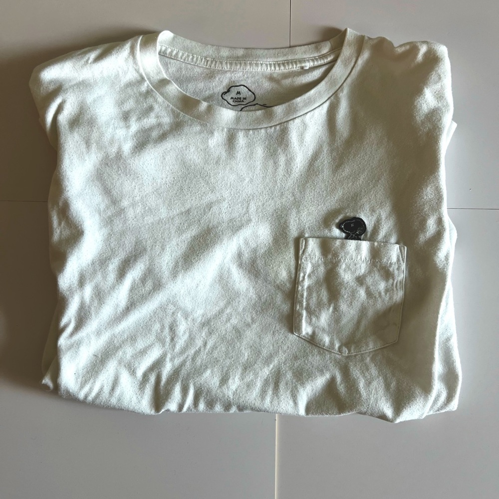 KAWS x PEANUTS S/S 2017 White Tee - Unisex - Medium - Lightly Worn